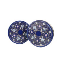 趣園2024新款系列禮盒裝340g藍色圓罐黃油曲奇可定制工廠直銷出口